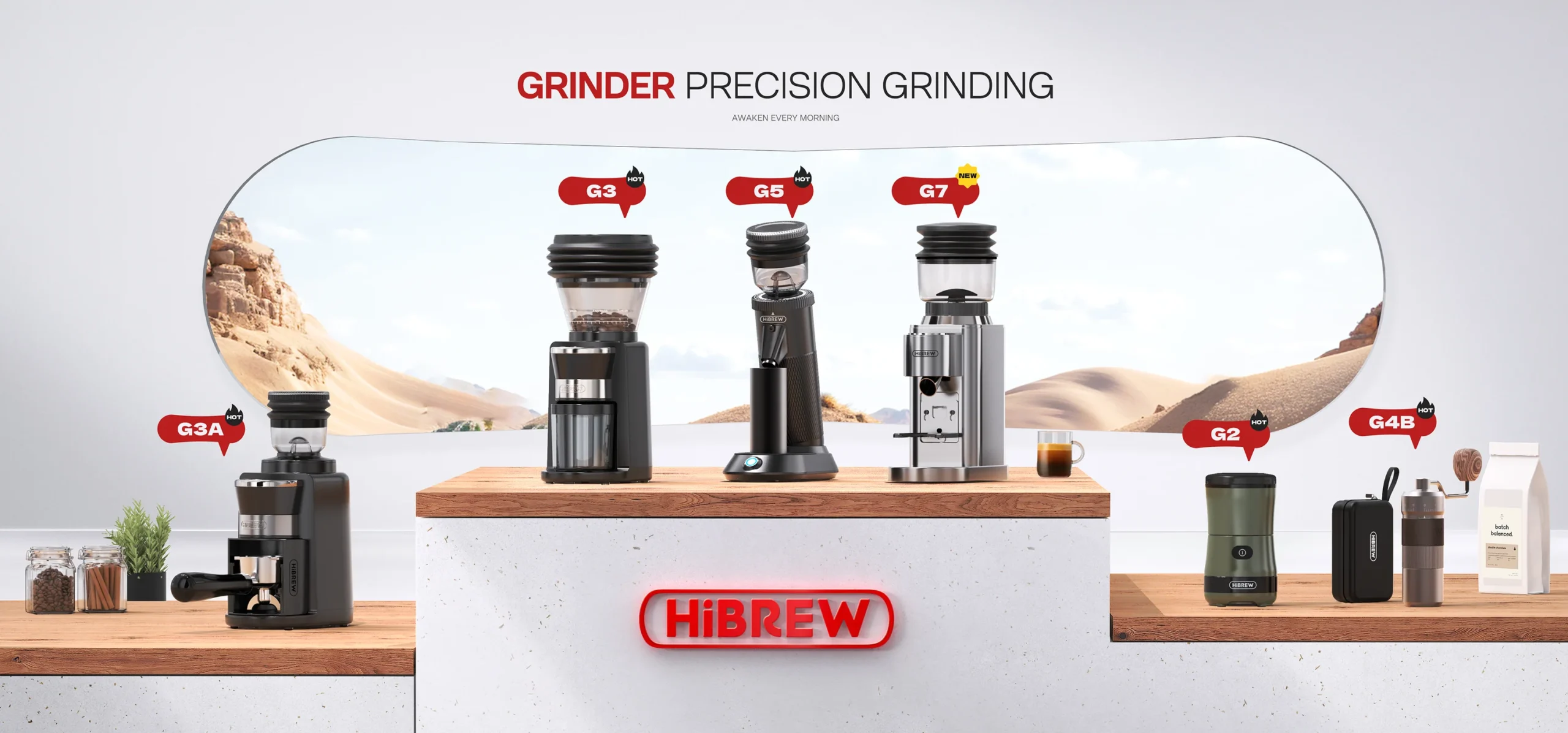 hibrew coffee machine show