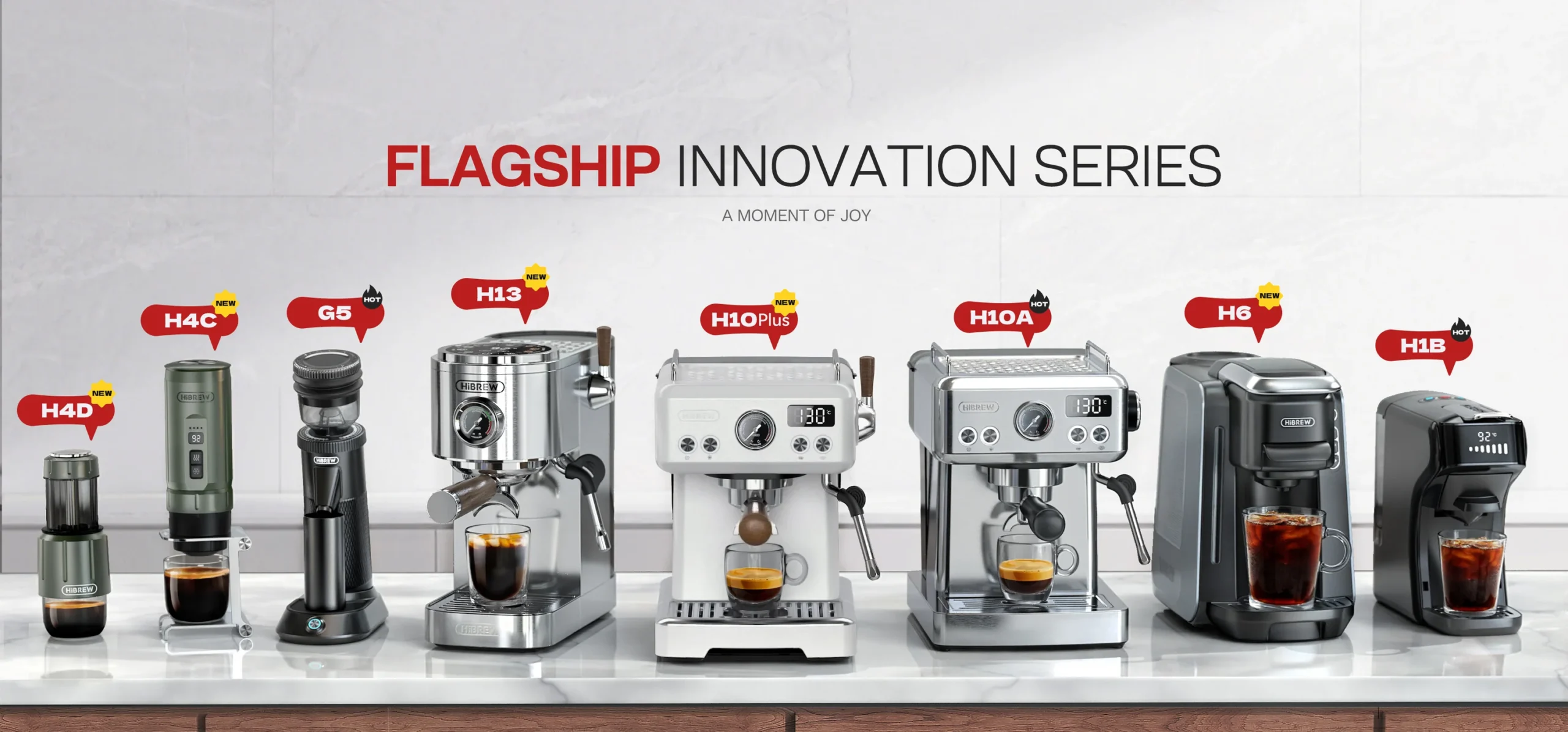 hibrew coffee machine show