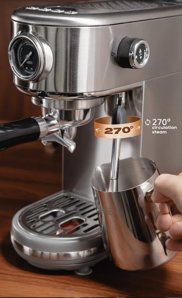 hibrew h10b milk Semi Automatic Coffee Machine