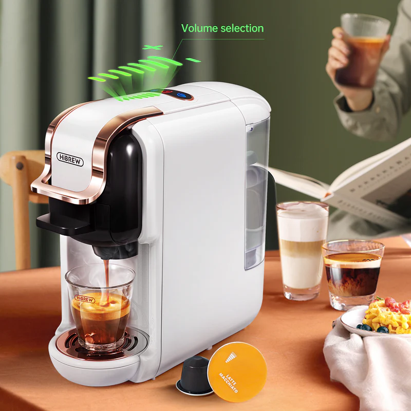 HIBREW Capsule Coffee Machine h2b machine show